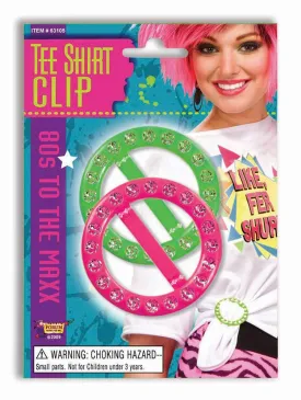 80's Style T-Shirt Clips