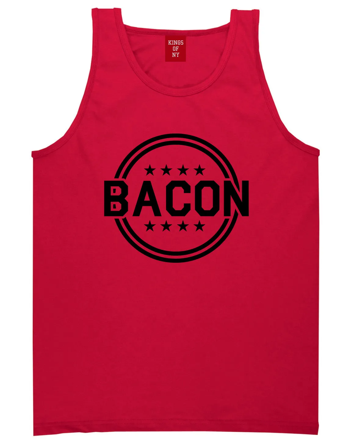 Bacon Stars Mens Tank Top Shirt