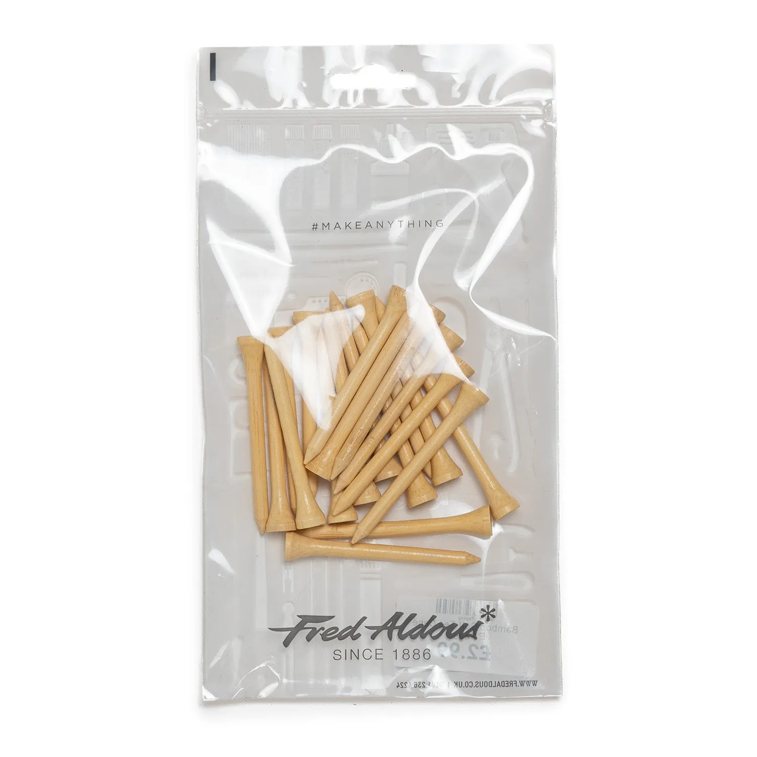 Bamboo Golf Tee Cane Pegs