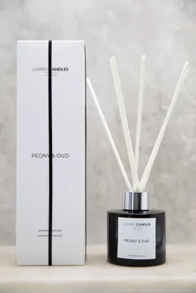 Black Diffuser - Peony & Oud