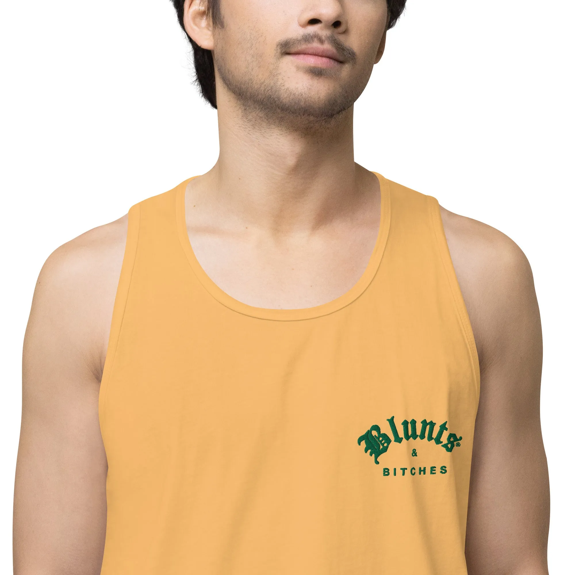 BLUNTS & BITCHES EMBROIDERY TANK