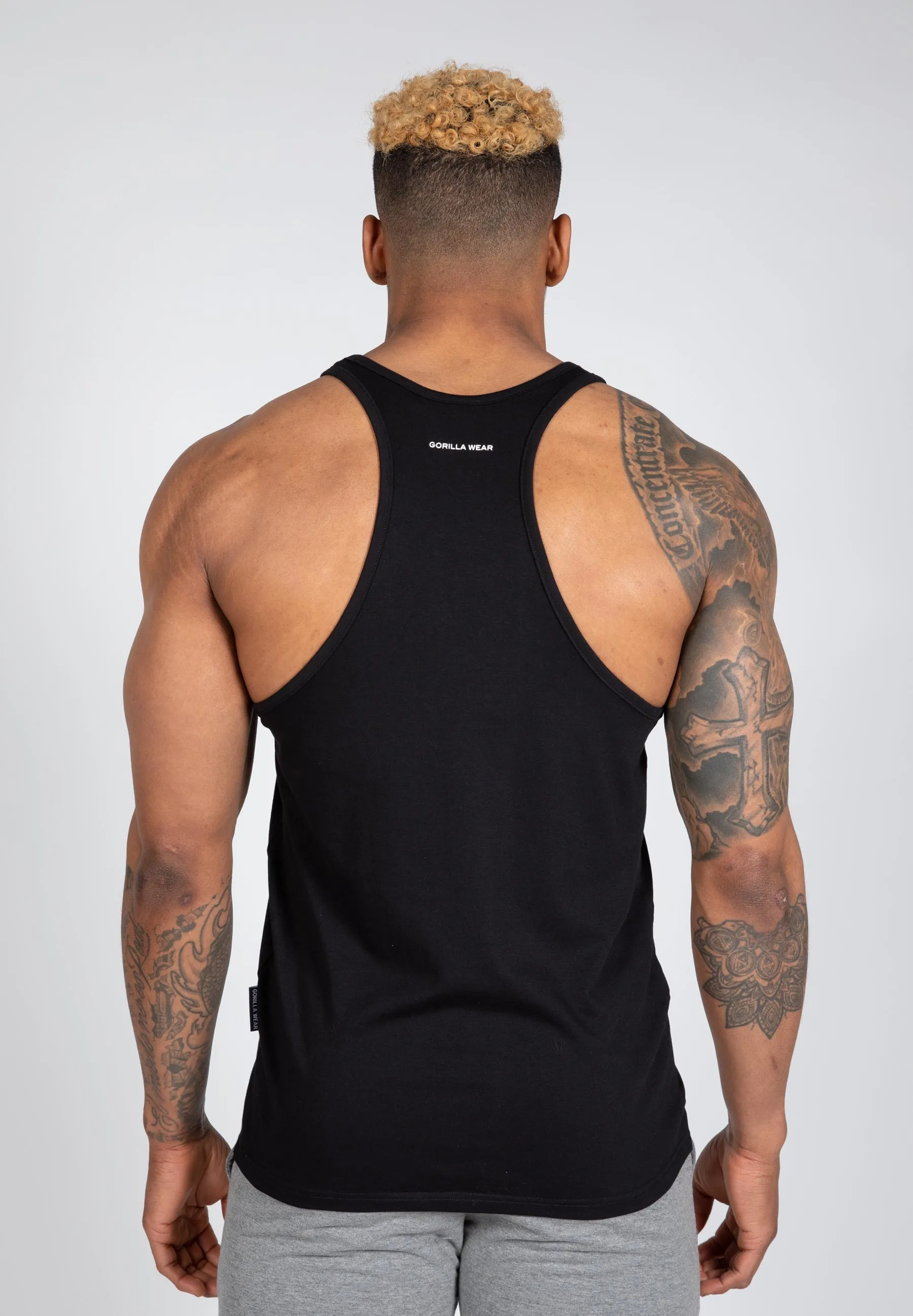 Carter Stretch Tank Top - Black