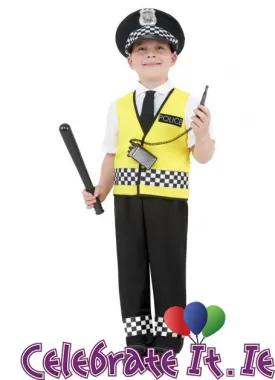 Children's Police Boy Costume