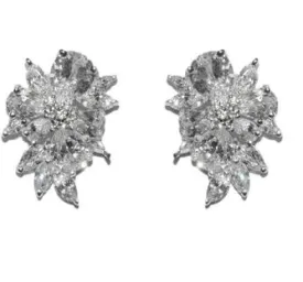 Flora Cluster Stud Earring