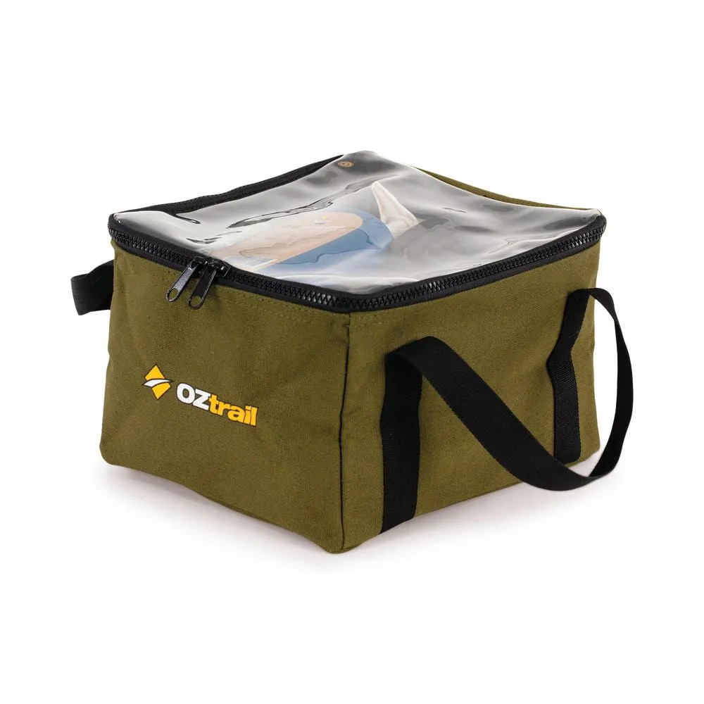 OZtrail Clear Top Canvas Bag - Medium