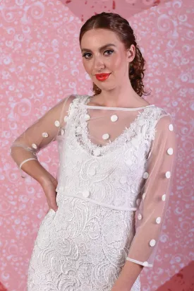 Primrose Wedding Top - Ivory