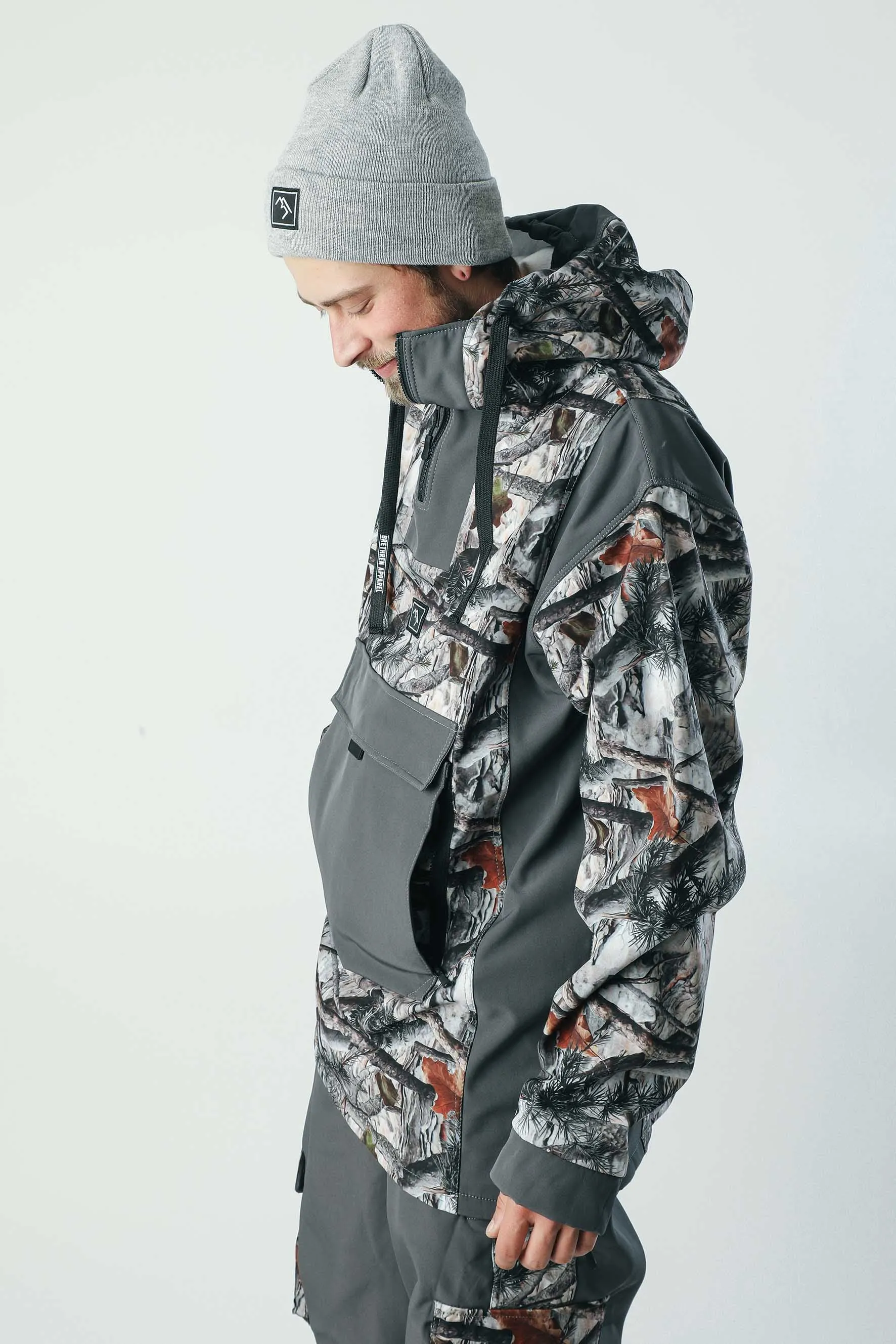 Softshell Anorak - Forest Camo