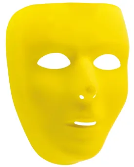 Yellow Full Face Mask | 1ct.